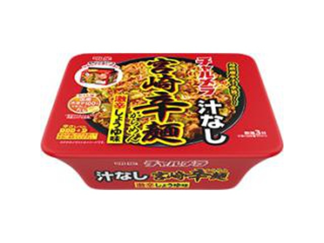 明星 チャルメラ 汁なし宮崎辛麺 □お取り寄せ品 【購入入数１２個】