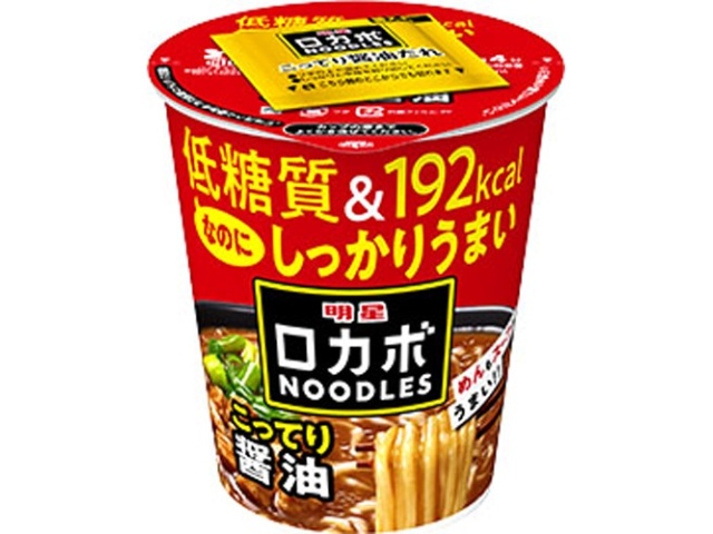 明星 ロカボＮＯＯＤＬＥＳこってり醤油 □お取り寄せ品 【購入入数１２個】