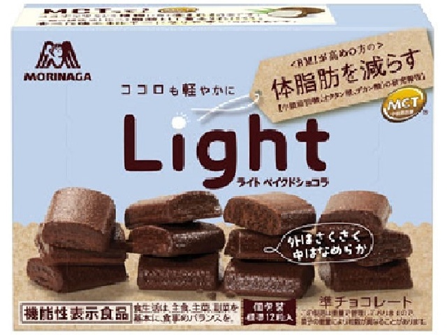 森永 ＬＩＧＨＴ ベイクドショコラ４６ｇ □お取り寄せ品 【購入入数１２０個】