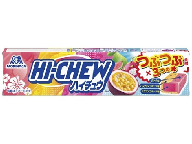 森永 ハイチュウ つぶつぶトロピカルミックス１２粒 【新商品 4/28 発売】  【購入入数１２個】