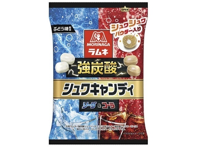 森永 強炭酸シュワキャンディ ７５ｇ 【新商品 3/3 発売】【数量限定】  【購入入数８個】