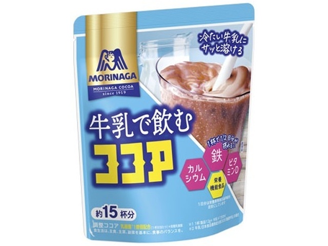 森永 牛乳で飲むココア １８０ｇ  【購入入数１２個】