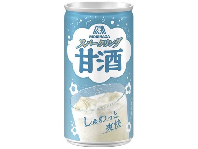 森永 スパークリング甘酒 缶１９０ｍｌ 【今月の特売 飲料水】 □お取り寄せ品 【購入入数３０個】