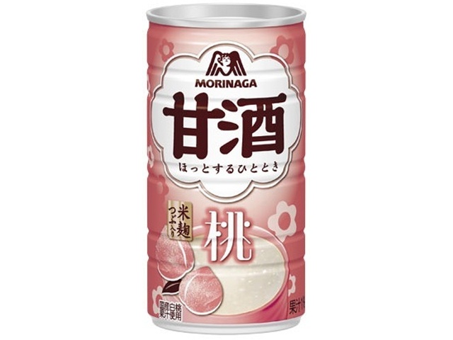 森永 甘酒 桃１８５ｇ 【新商品 2/24 発売】 【今月の特売 飲料水】 △ 【購入入数３０個】