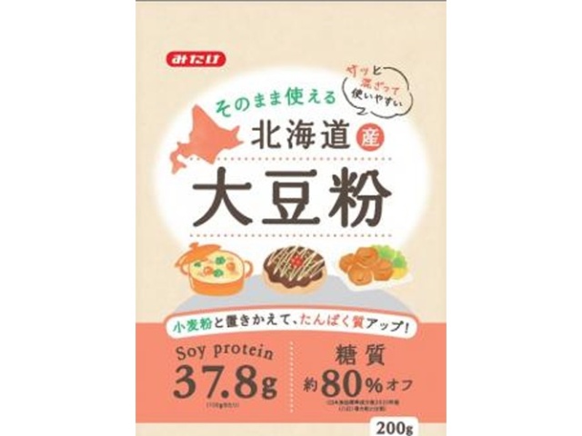 みたけ 北海道産大豆粉 ２００ｇ □お取り寄せ品 【購入入数１２個】