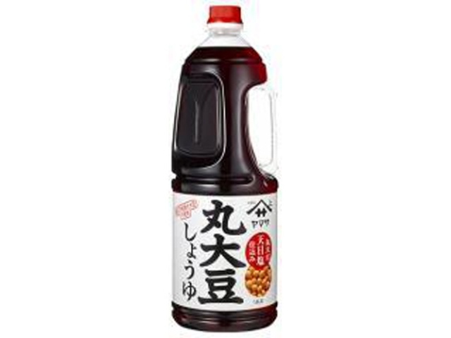 ヤマサ 丸大豆しょうゆ １．８Ｌハンディボトル □お取り寄せ品 【購入入数６個】
