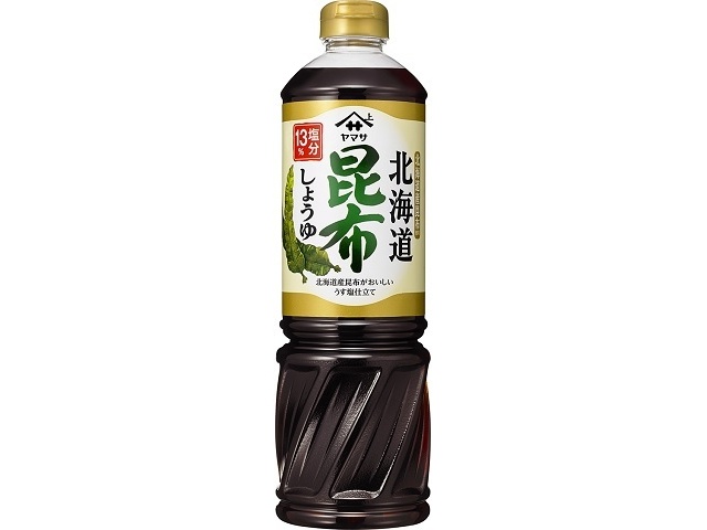 ヤマサ 北海道昆布しょうゆ １Ｌ □お取り寄せ品 【購入入数６個】