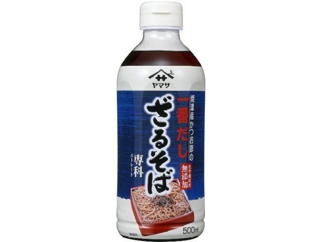 ヤマサ ざるそば専科 ５００ｍｌ □お取り寄せ品 【購入入数１２個】