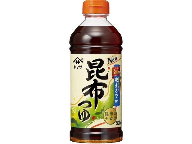 ヤマサ 昆布つゆ ５００ｍｌ 【今月の特売 調味料】 □お取り寄せ品 【購入入数６個】