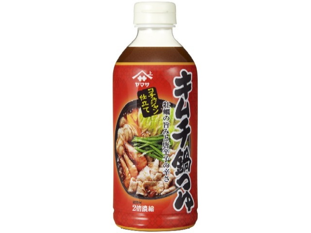 ヤマサ キムチ鍋つゆコチュジャン仕立て５００ｍｌ 【今月の特売 調味料】 □お取り寄せ品 【購入入数１２個】