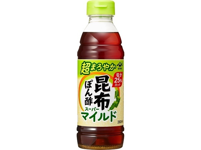 ヤマサ 昆布ぽん酢スーパーマイルド ３６０ｍｌ 【今月の特売 調味料】 □お取り寄せ品 【購入入数１２個】