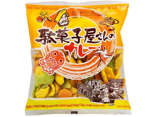 やおきん 駄菓子屋さんのカレー５０ｇ □お取り寄せ品 【購入入数１２個】［入荷までお時間がかかります］