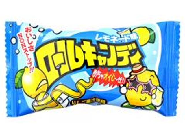 やおきん ロールキャンディ レモネード味 △ 【購入入数２４個】