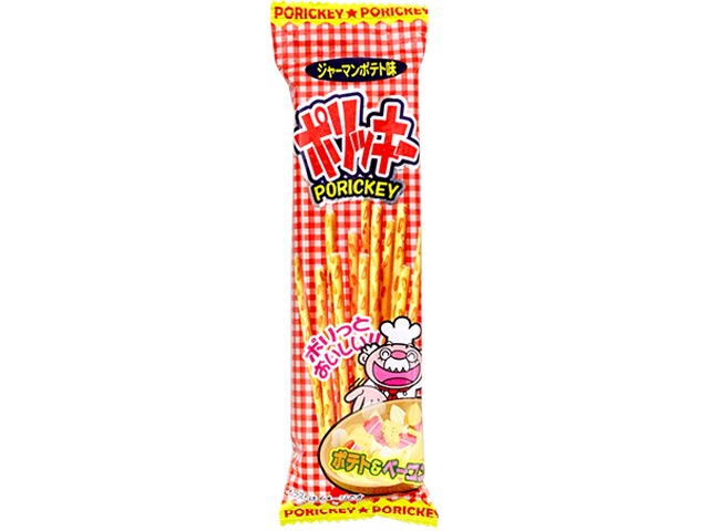 やおきん ポリッキー ジャーマンポテト味１６ｇ △ 【購入入数２４個】