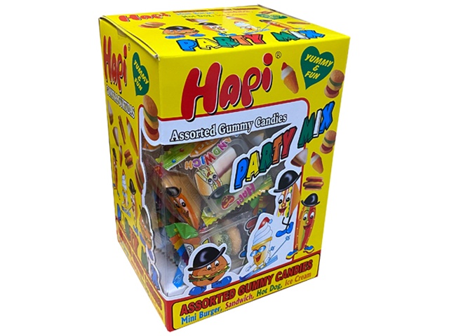 やおきん パーティグミ ４種アソート 【新商品 2/10 発売】【お取り寄せ品】 □お取り寄せ品 【購入入数１２個】［入荷までお時間がかかります］