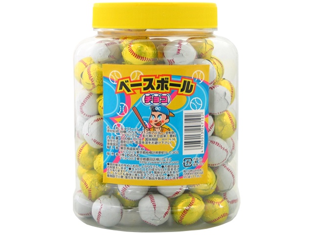 やおきん ベースボールチョコ１００個 △ 【購入入数１個】