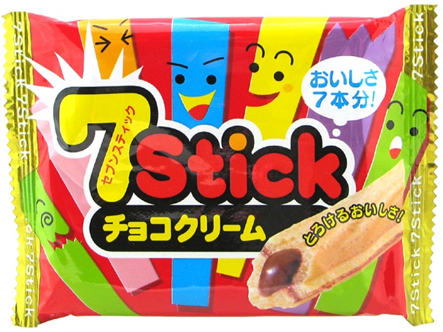 やおきん セブンスティックチョコクリーム ７本 【数量限定】 □お取り寄せ品 【購入入数１２個】［入荷までお時間がかかります］