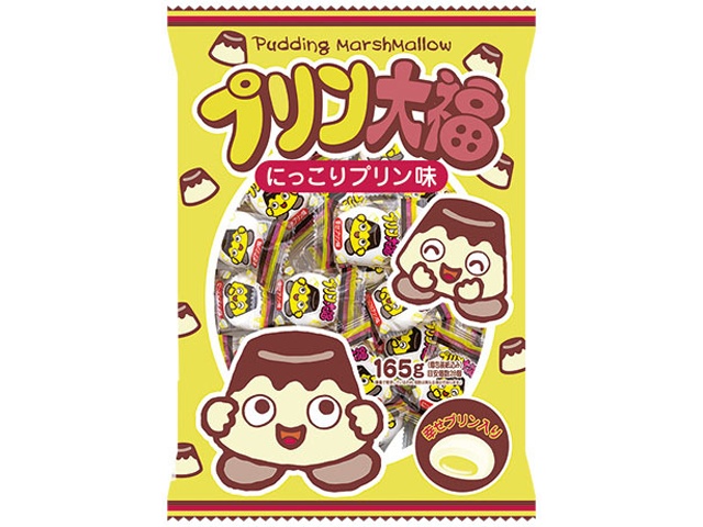 やおきん プリン大福１６５ｇ △ 【購入入数１２個】