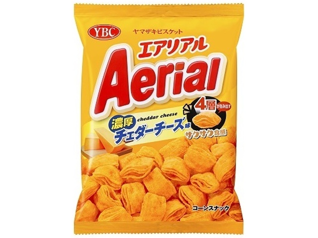 ＹＢＣ エアリアル 濃厚チェダーチーズ味６５ｇ □お取り寄せ品 【購入入数１２個】