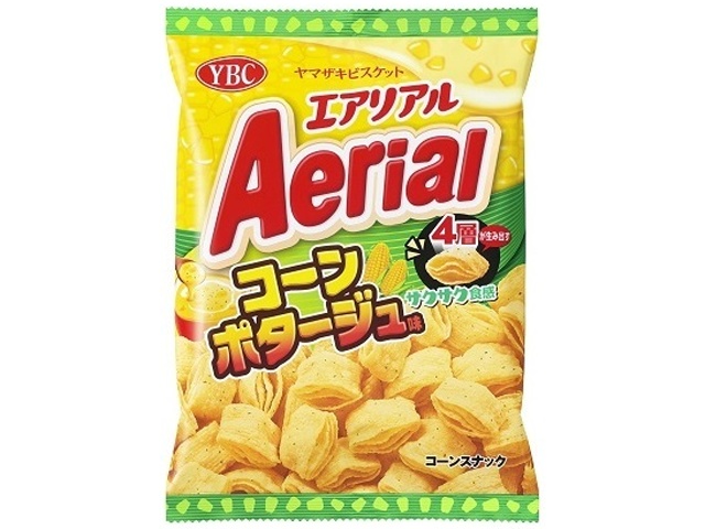 ＹＢＣ エアリアル コーンポタージュ味６５ｇ △ 【購入入数１２個】