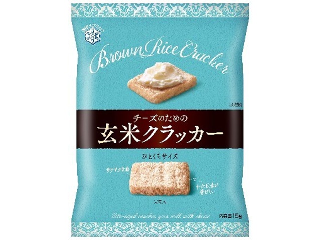 雪印 チーズのための玄米クラッカー １５ｇ □お取り寄せ品 【購入入数３２個】
