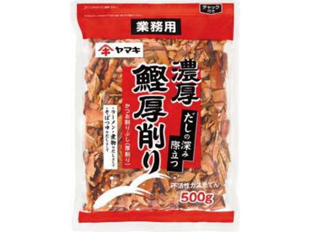 ヤマキ 濃厚鰹厚削り ５００ｇ業務用 □お取り寄せ品 【購入入数１０個】
