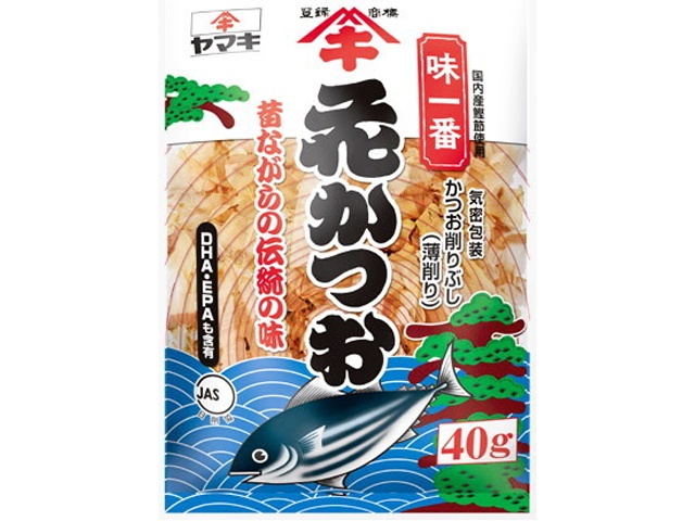 ヤマキ 味一番花かつお ４０ｇ △ 【購入入数１０個】