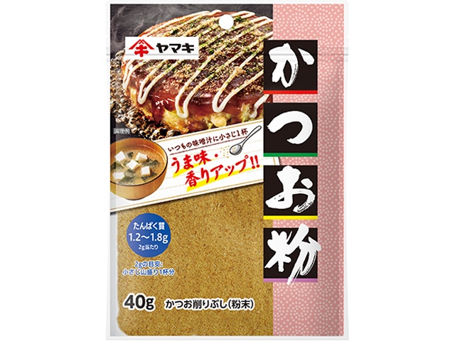ヤマキ かつお粉 ４０ｇ □お取り寄せ品 【購入入数８０個】