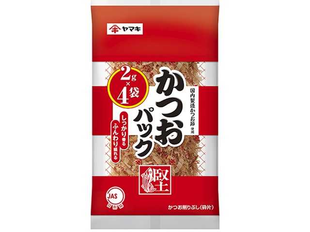 ヤマキ かつおパック ２ｇ×４ｐ □お取り寄せ品 【購入入数９０個】