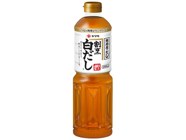 ヤマキ 割烹白だし １０００ｍｌ 【今月の特売 調味料】 △ 【購入入数６個】