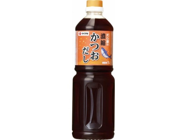 ヤマキ 濃縮かつおだし １Ｌ □お取り寄せ品 【購入入数６個】