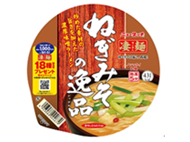 ニュータッチ 凄麺 ねぎみその逸品 △ 【購入入数１２個】