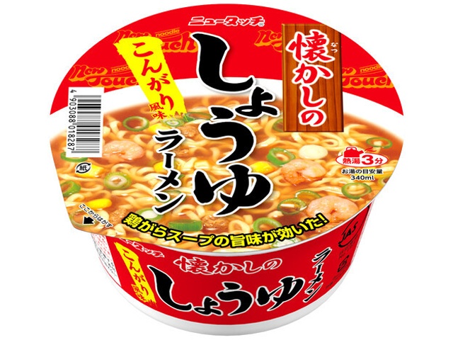 ニュータッチ 懐かしのしょうゆラーメン △ 【購入入数１２個】