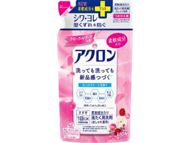 アクロン フローラルブーケの香りつめかえ３８０ｍｌ □お取り寄せ品 【購入入数２４個】