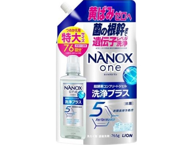 ＮＡＮＯＸｏｎｅ 洗浄プラスつめかえ用特大７６５ｇ □お取り寄せ品 【購入入数１２個】