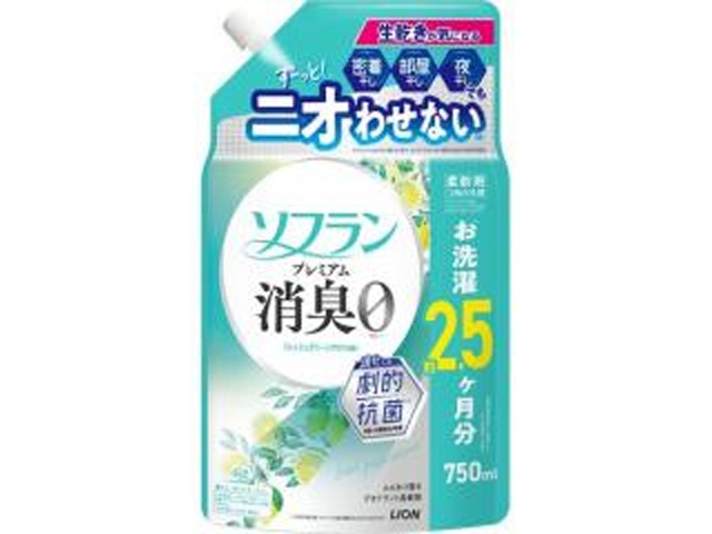 ソフランＰ 消臭グリーンアロマ詰替７５０ｍｌ 【新商品 3/9 発売】 □お取り寄せ品 【購入入数１２個】