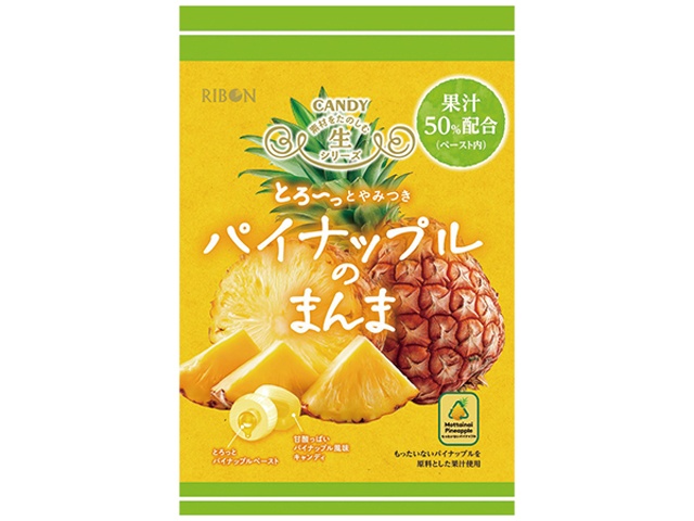 リボン パイナップルのまんま ８４ｇ 【新商品 3/9 発売】 △ 【購入入数１２個】
