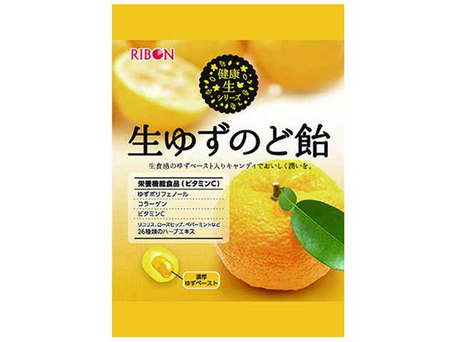リボン ７８ｇ 生ゆす゛のと゛飴 □お取り寄せ品 【購入入数２４個】