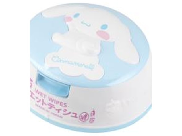 レック シナモロールウェットティッシュ８０枚 □お取り寄せ品 【購入入数２４個】