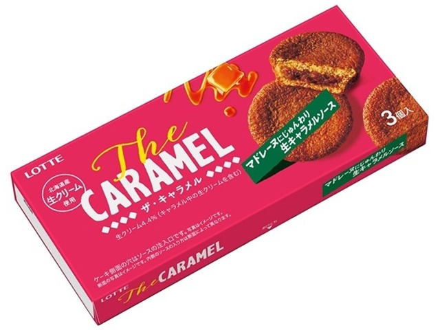 ロッテ Ｔｈｅ ＣＡＲＡＭＥＬ３個 【新商品 3/24 発売】  【購入入数１０個】