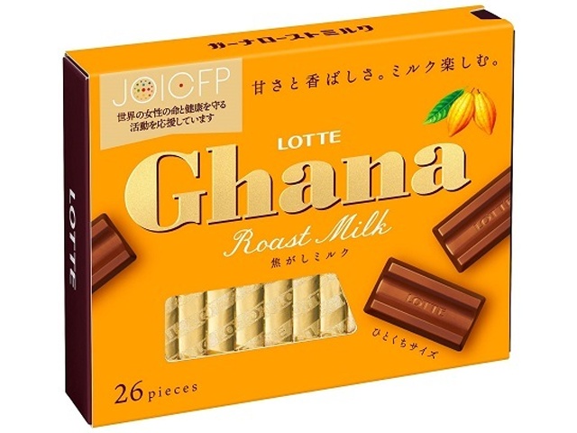 ロッテ ガーナローストミルクエクセレント １１９ｇ △ 【購入入数６個】