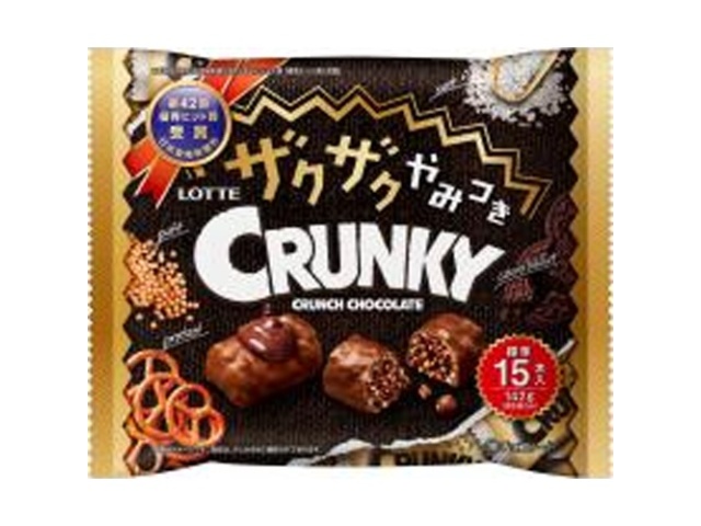 ロッテ ザクザクやみつきクランキーＳＰ １４２ｇ  【購入入数３６個】