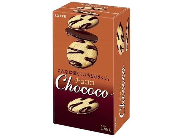 ロッテ チョココ １７枚 △ 【購入入数５個】