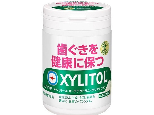 ロッテ キシリトールオーラテクトガムボトル１２５ｇ △ 【購入入数６個】
