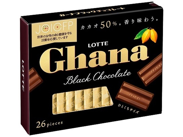 ロッテ ガーナブラックエクセレント １１９ｇ □お取り寄せ品 【購入入数４８個】