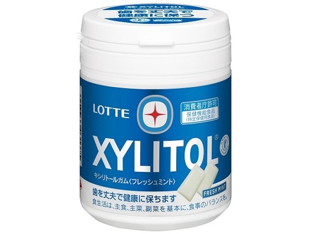 ロッテ キシリトールフレッシュミントＦＢ １３３ｇ △ 【購入入数６個】