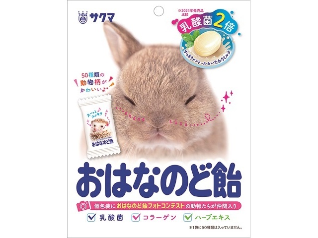 サクマ おはなのど飴 ６２ｇ □お取り寄せ品 【購入入数２０個】