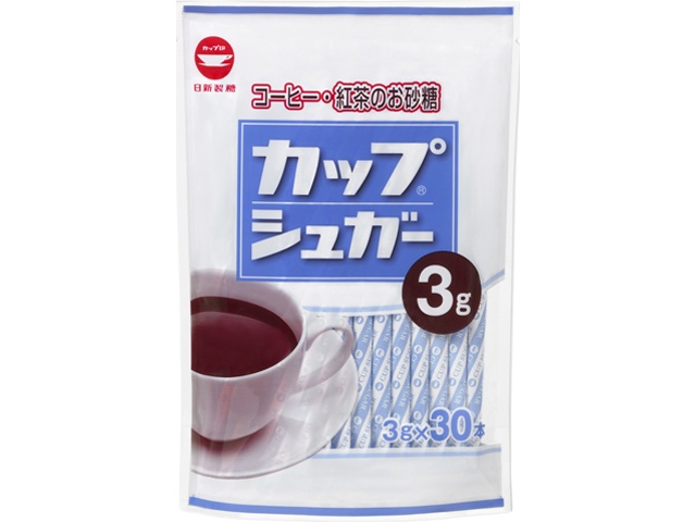 カップ カップシュガー３ｇ×３０本 □お取り寄せ品 【購入入数４０個】