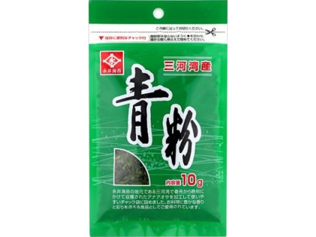 永井海苔 青粉 １０ｇ □お取り寄せ品 【購入入数２４０個】