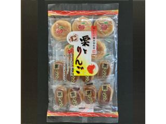 日新堂 栗とりんご １３個 □お取り寄せ品 【購入入数１２個】